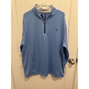 Whitewater Men's Blue Performance 1/4 Zip Pullover Size XXL